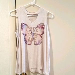 Justice girls tank top